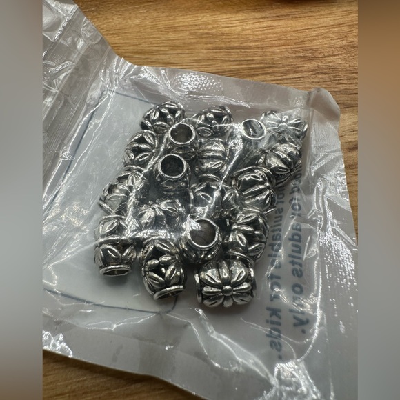 Sterling silver beads in BULK - Picture 2 of 3